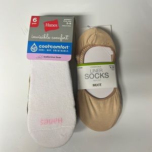 Women’s liner socks 9 pairs.